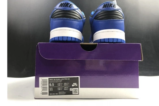 Dunk Retro Low Black Nike Hyper (2021) DD1391-001 Cobalt 1103